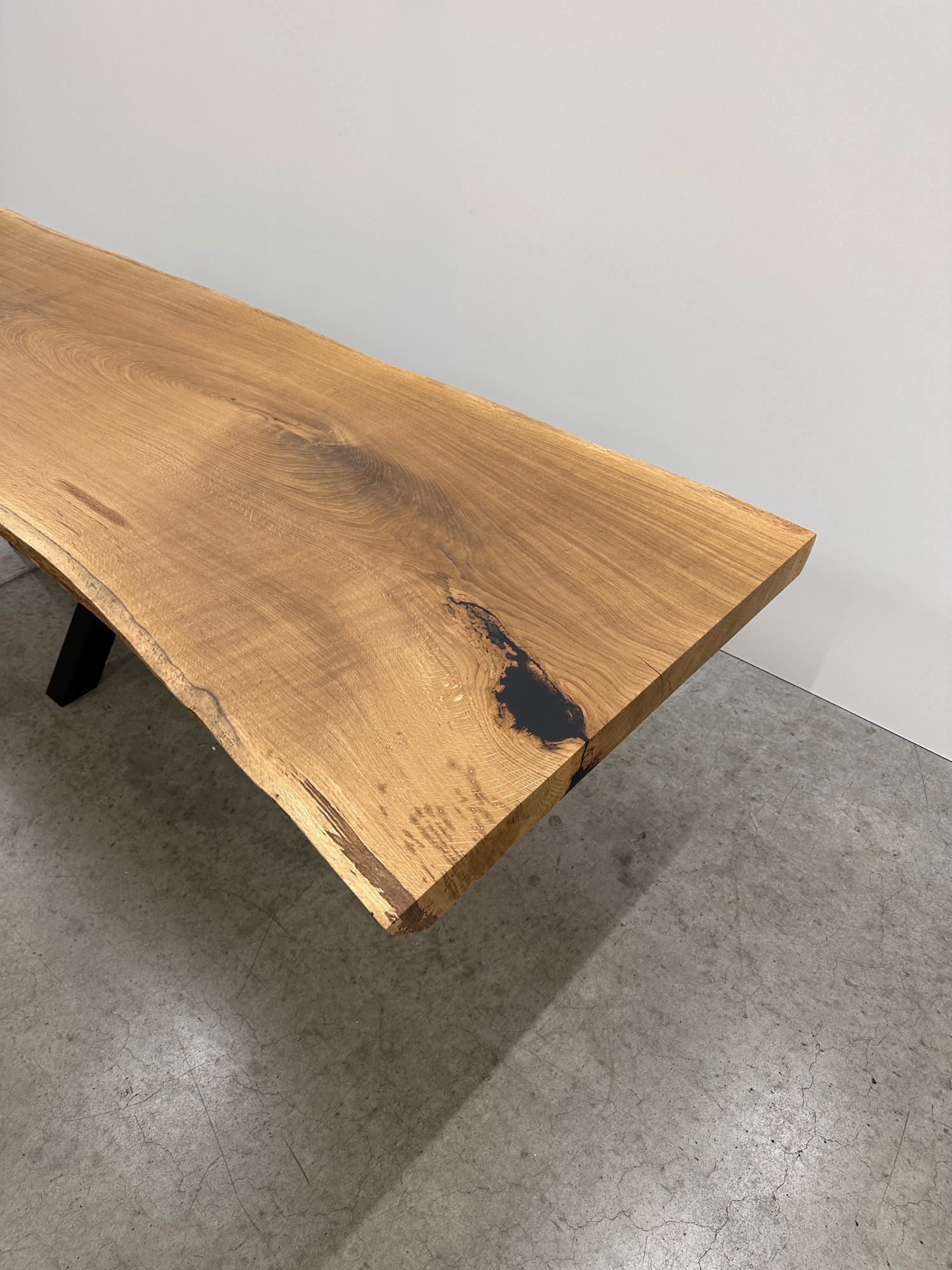 Solid WILD-DARK-OAK - T10 - 278 x 96-98 x 7cm