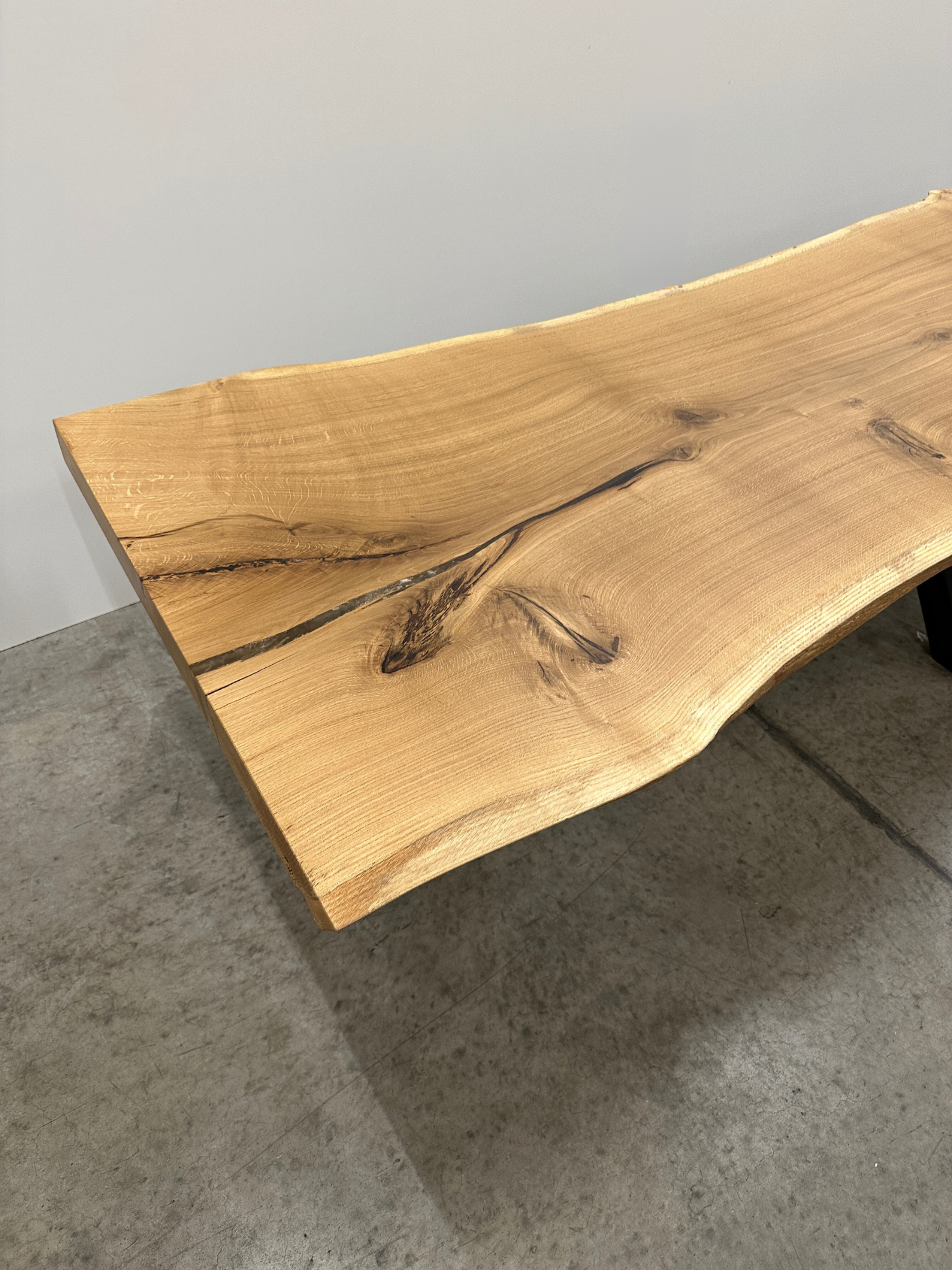 Solid wild Oak - T19 - 341 x 86-98 x 7cm