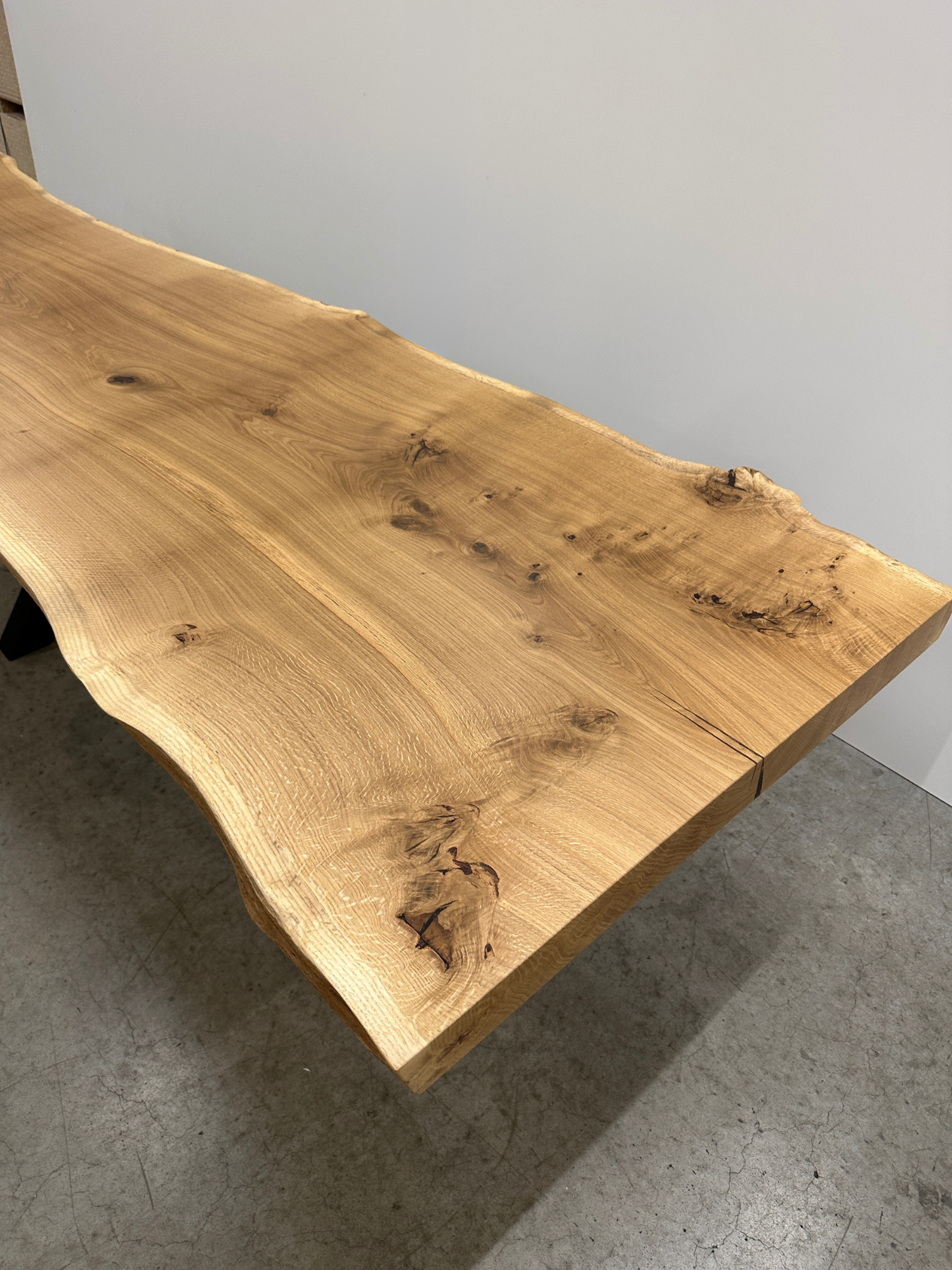 Solid wild Oak - T19 - 341 x 86-98 x 7cm