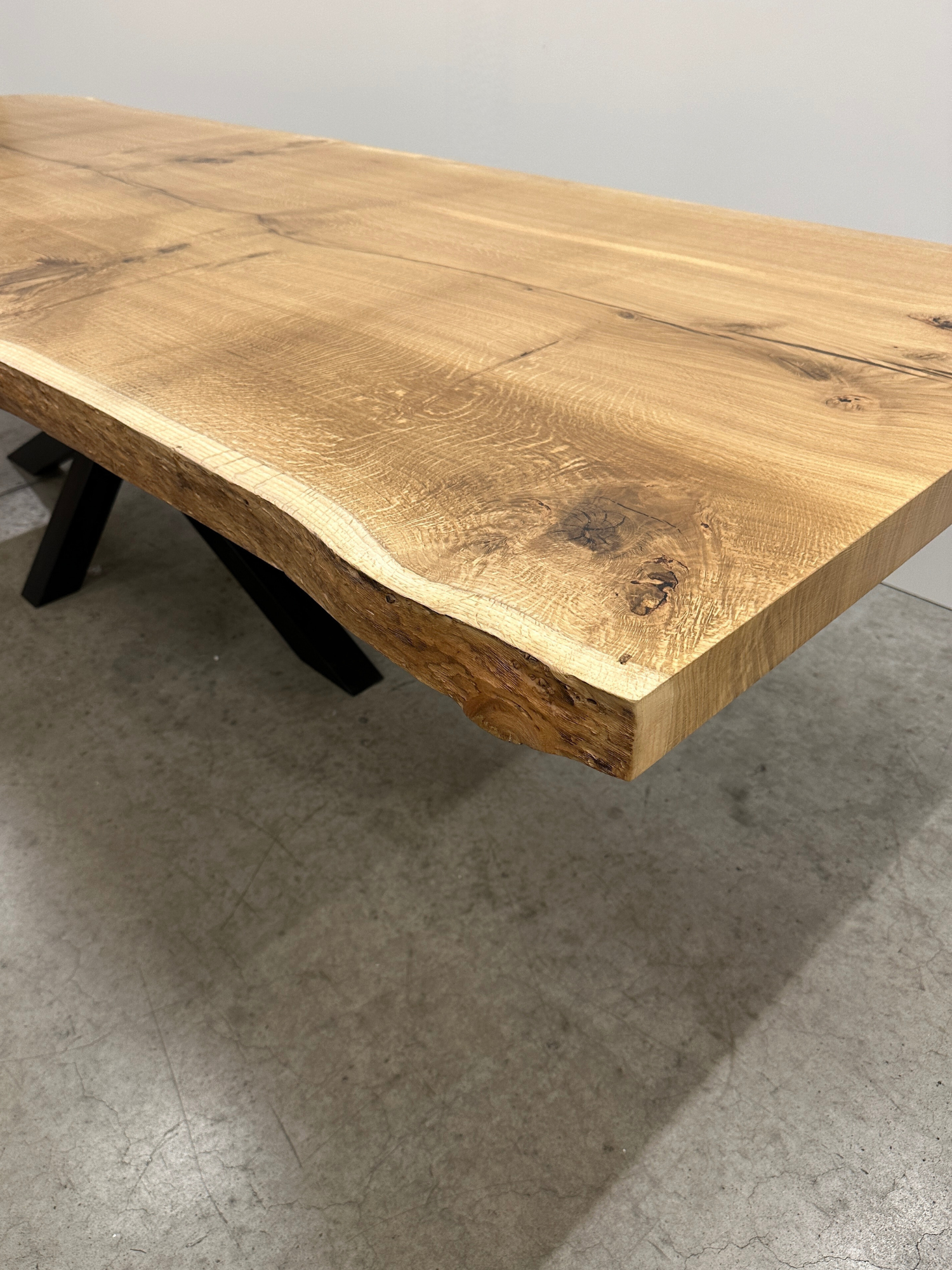 Solid WILD-DARK-OAK - T11 - 326 x 105-133 x 6,5cm