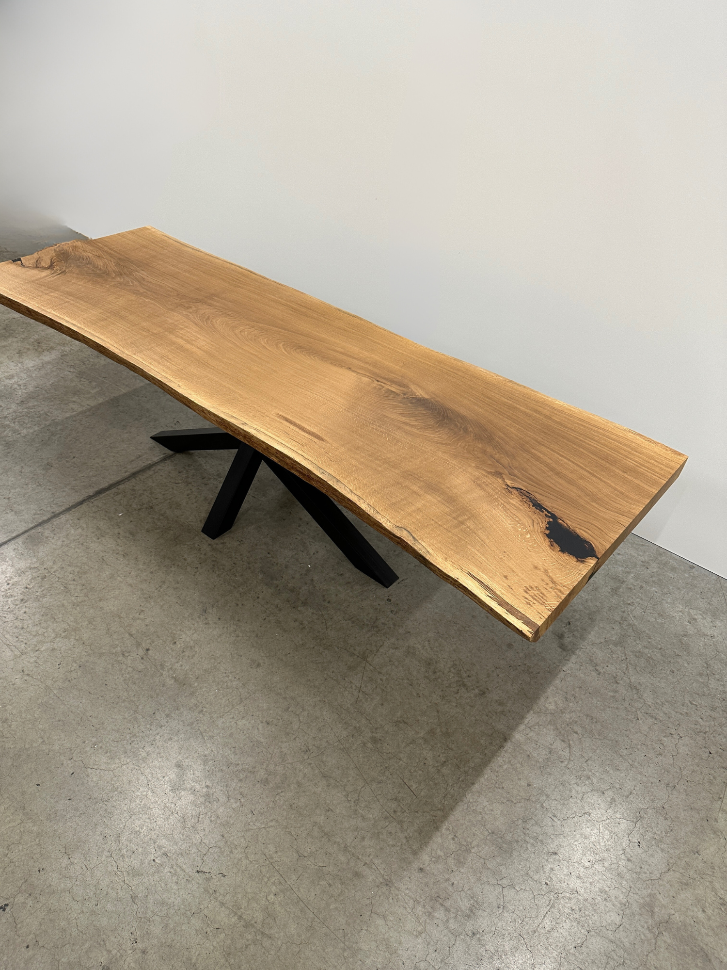 Solid WILD-DARK-OAK - T10 - 278 x 96-98 x 7cm