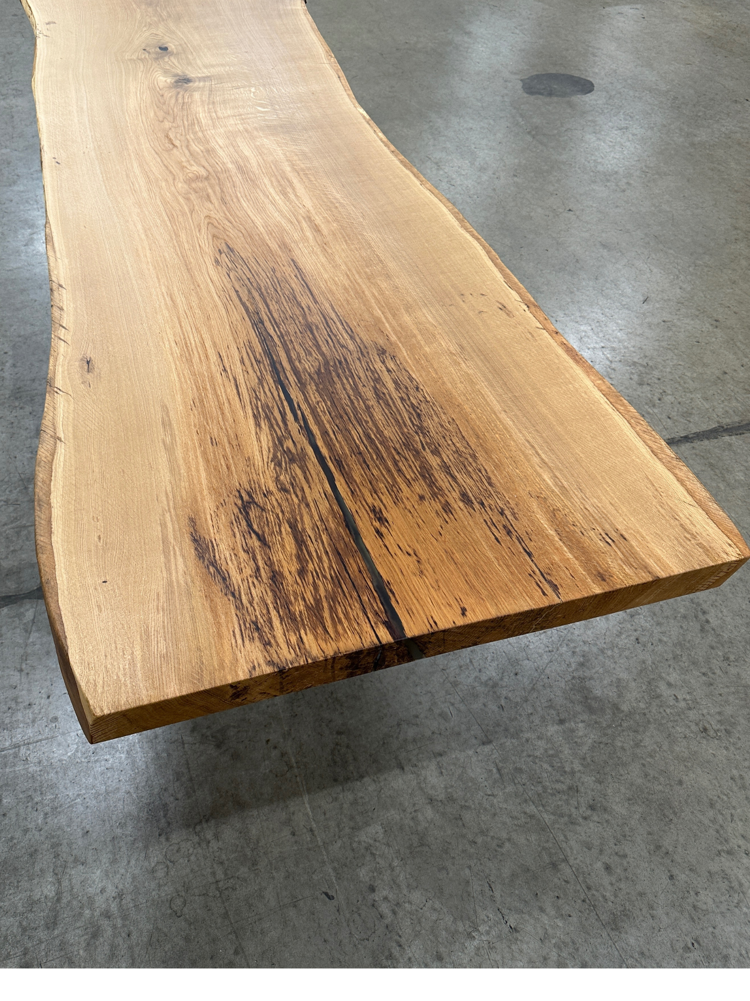 Solid WILD-BLACK-OAK - T14 - 270 x 82 x 90 x 7cm