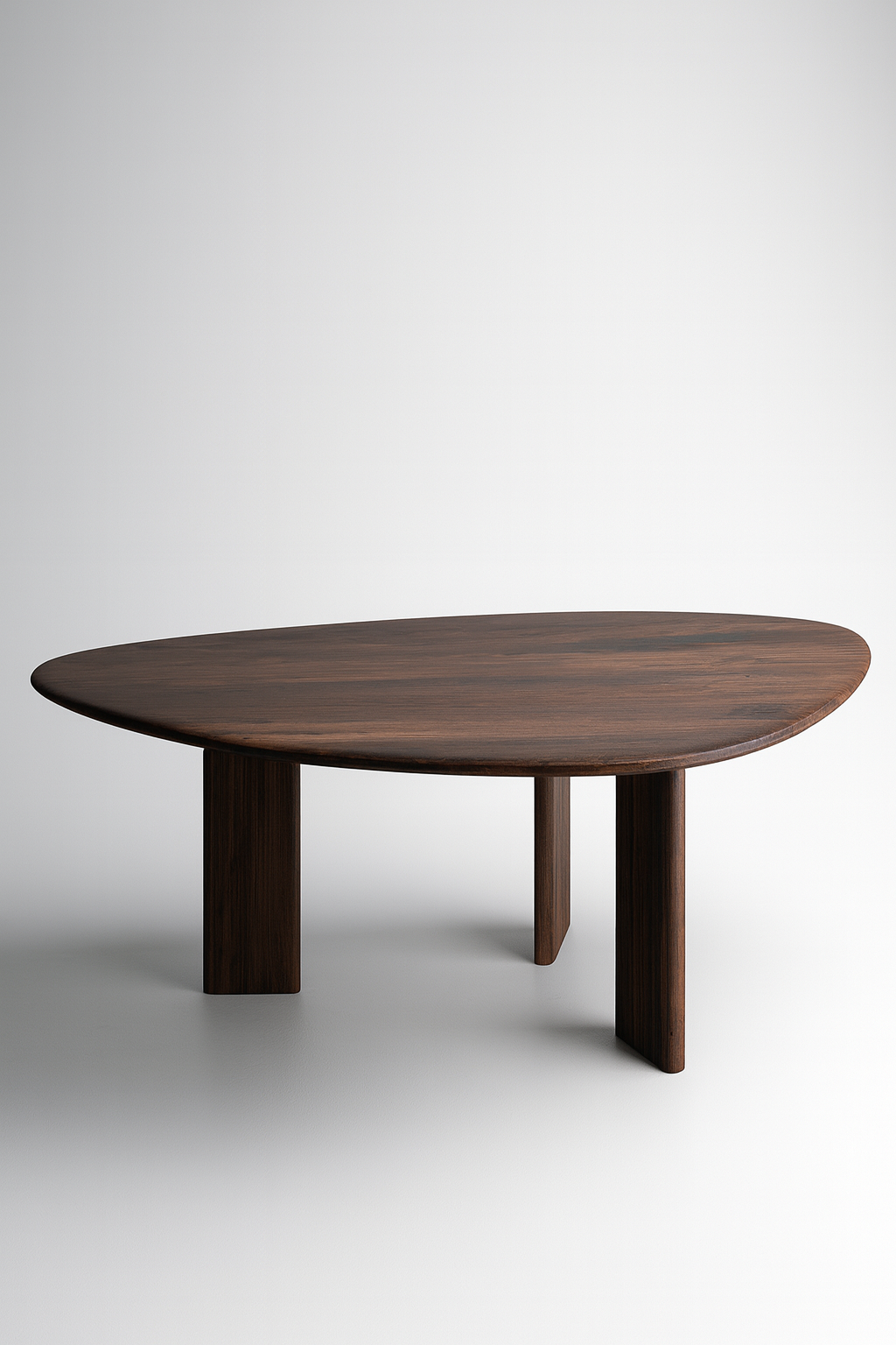 NAVA - Organic Shape Smoked Oak - Massive Table