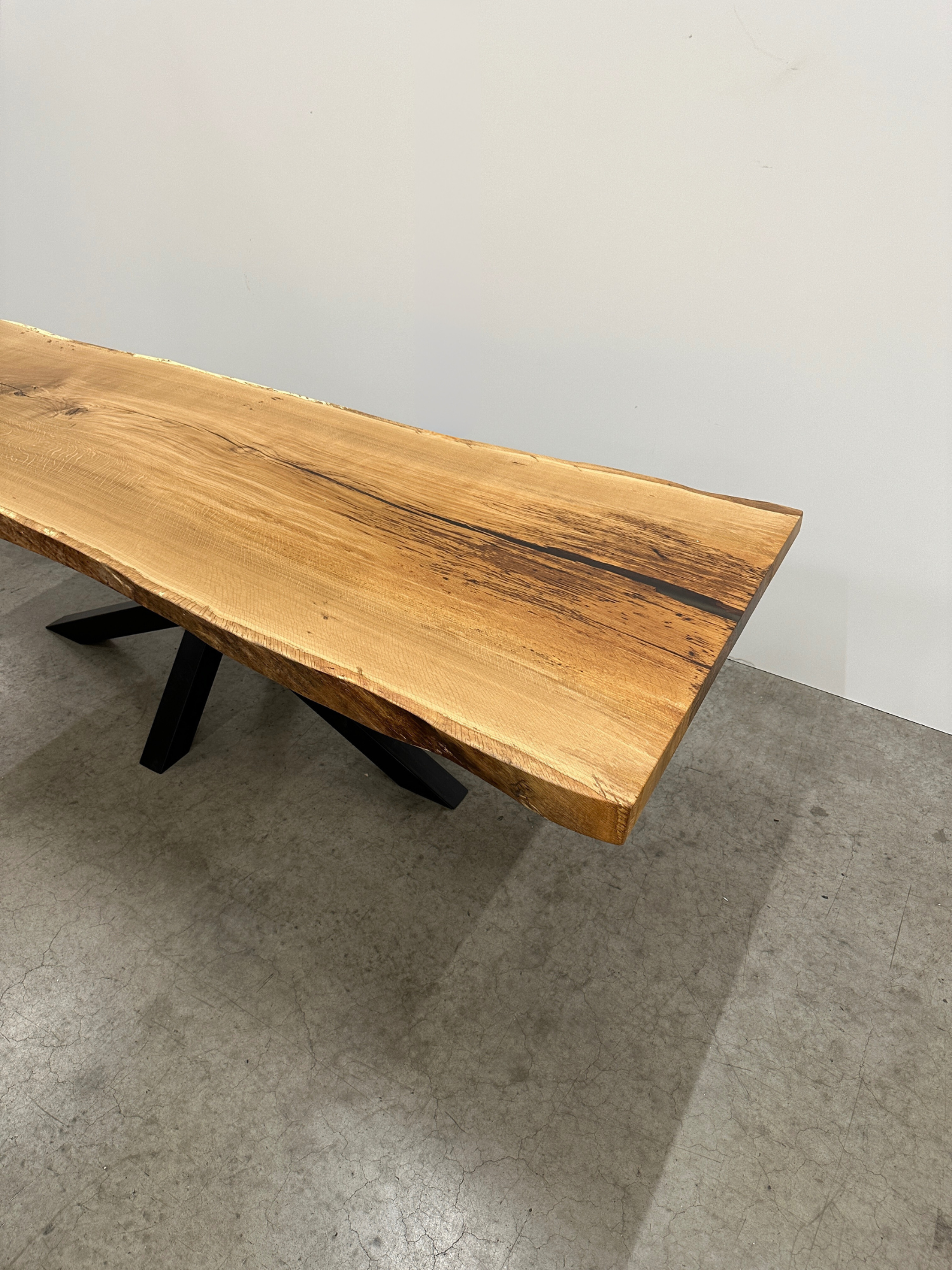 Solid wild Oak - T23 - 259 x 87-102 x 6cm