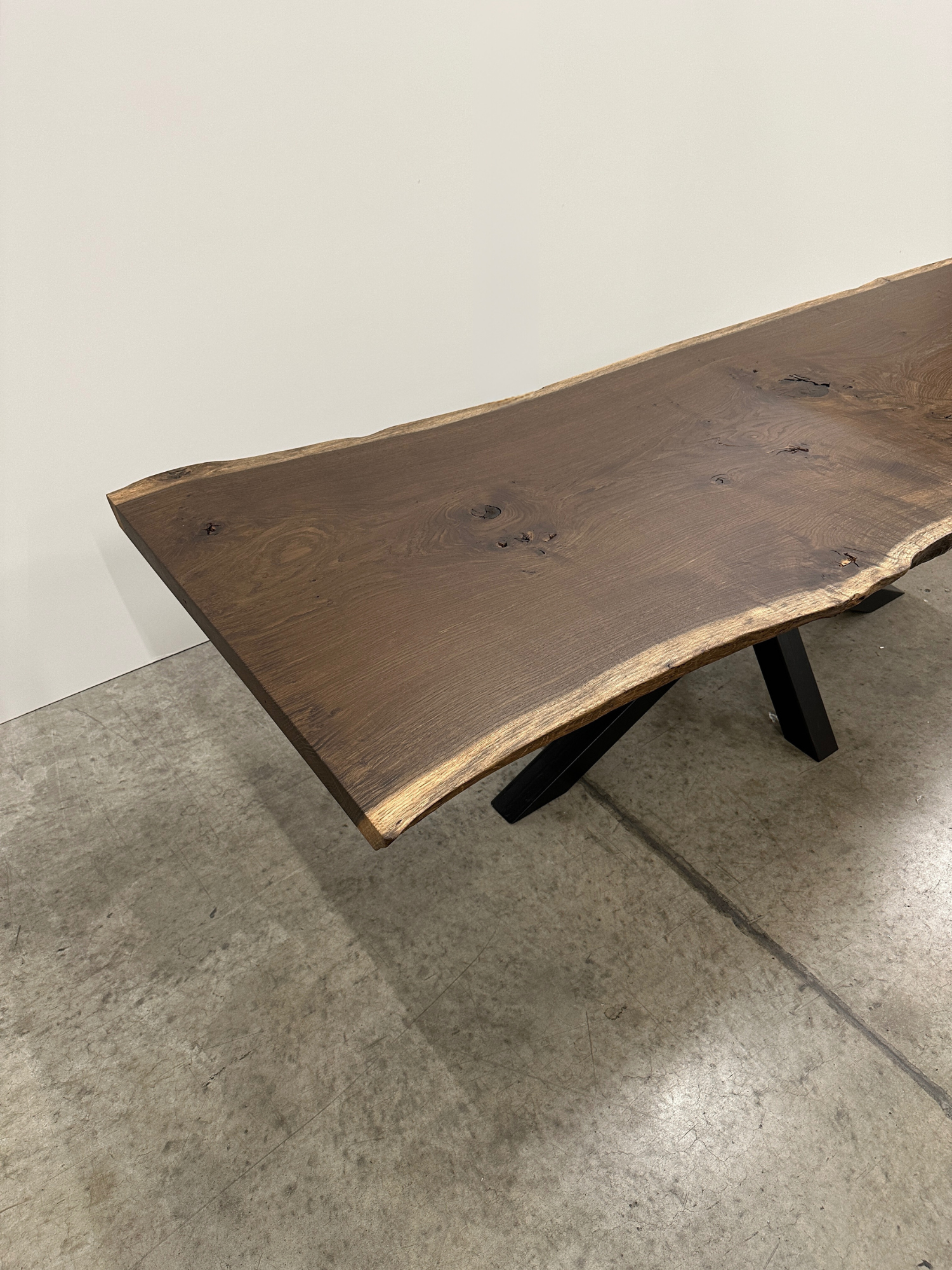 SMOKED WILD-OAK - T17 - 264 x 81-93 x 6cm