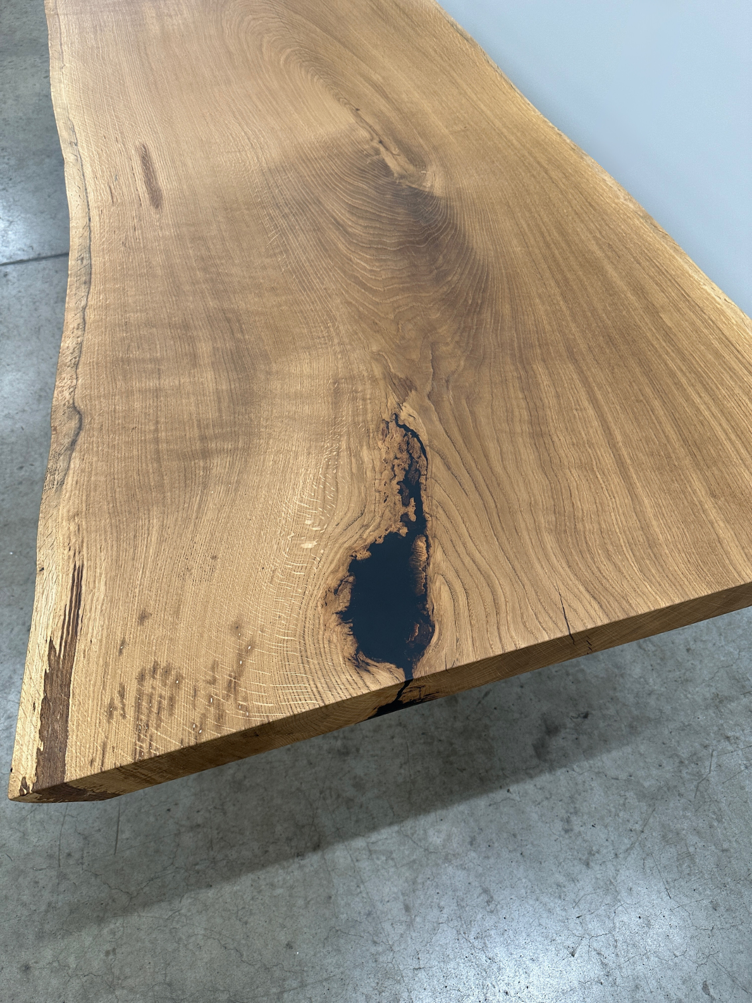 Solid WILD-DARK-OAK - T10 - 278 x 96-98 x 7cm