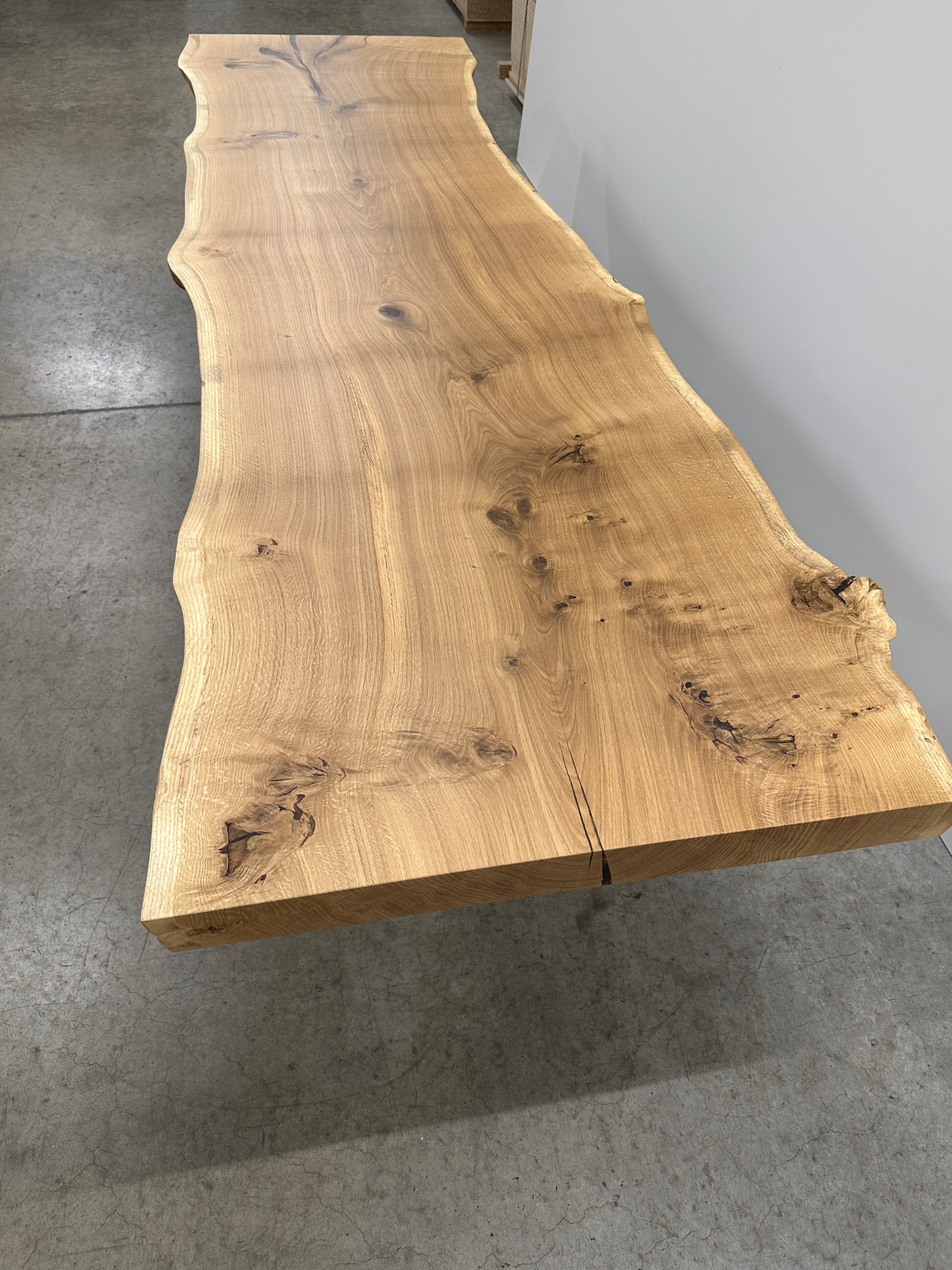 Solid wild Oak - T19 - 341 x 86-98 x 7cm