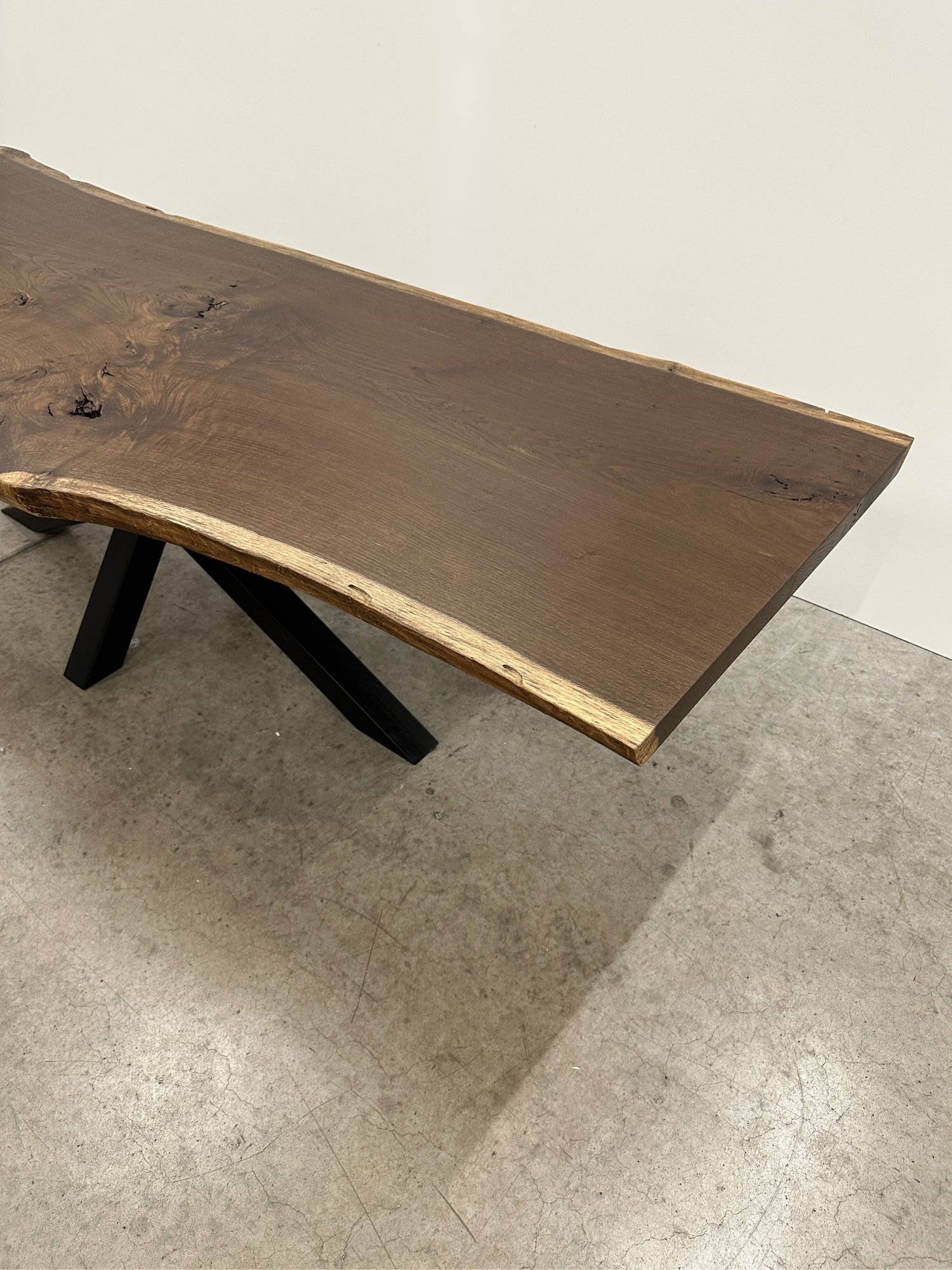 SMOKED WILD-OAK - T17 - 264 x 81-93 x 6cm