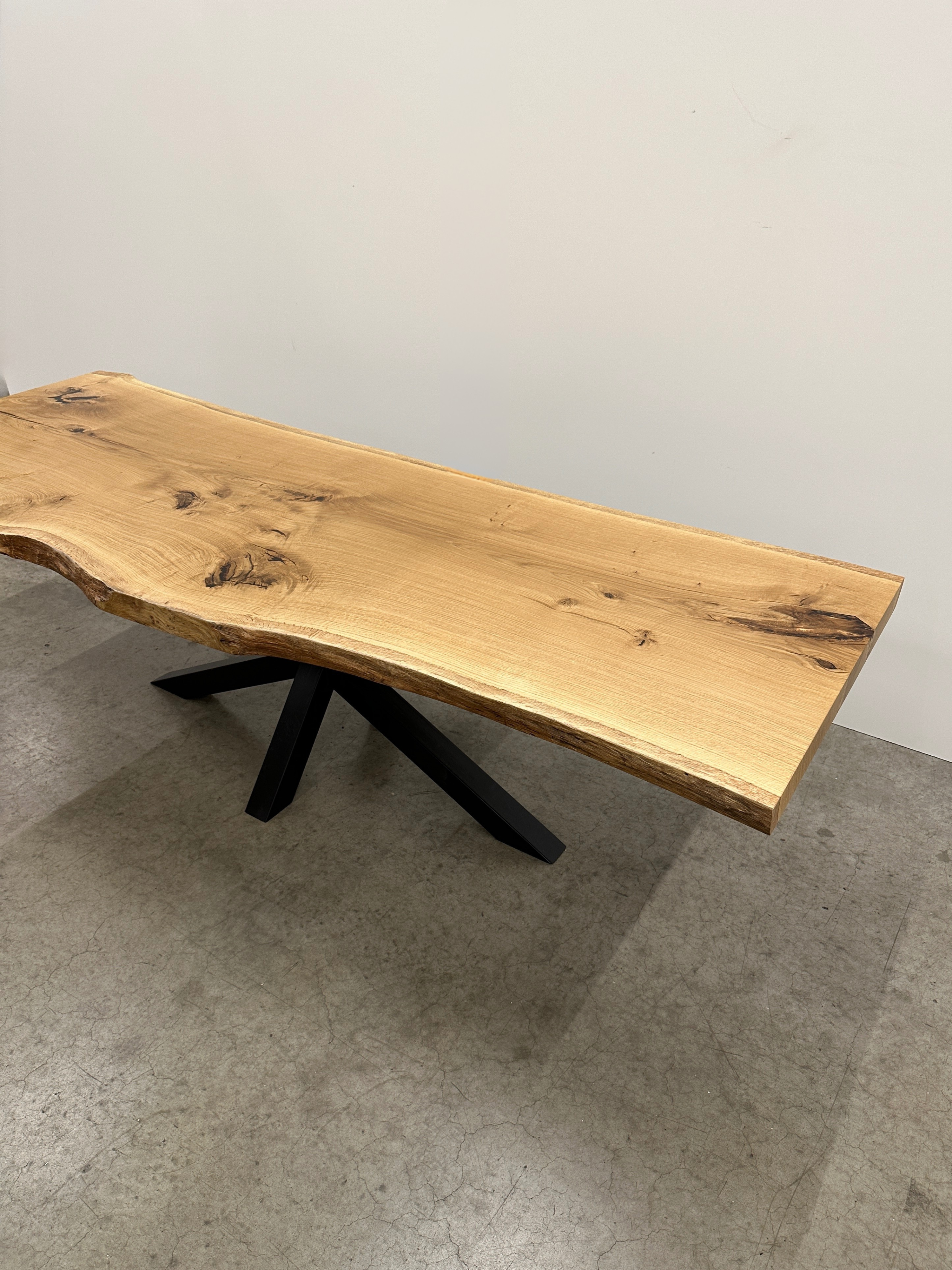 Solid wild Oak - T31 - 277 x 86-100 x 6,5cm