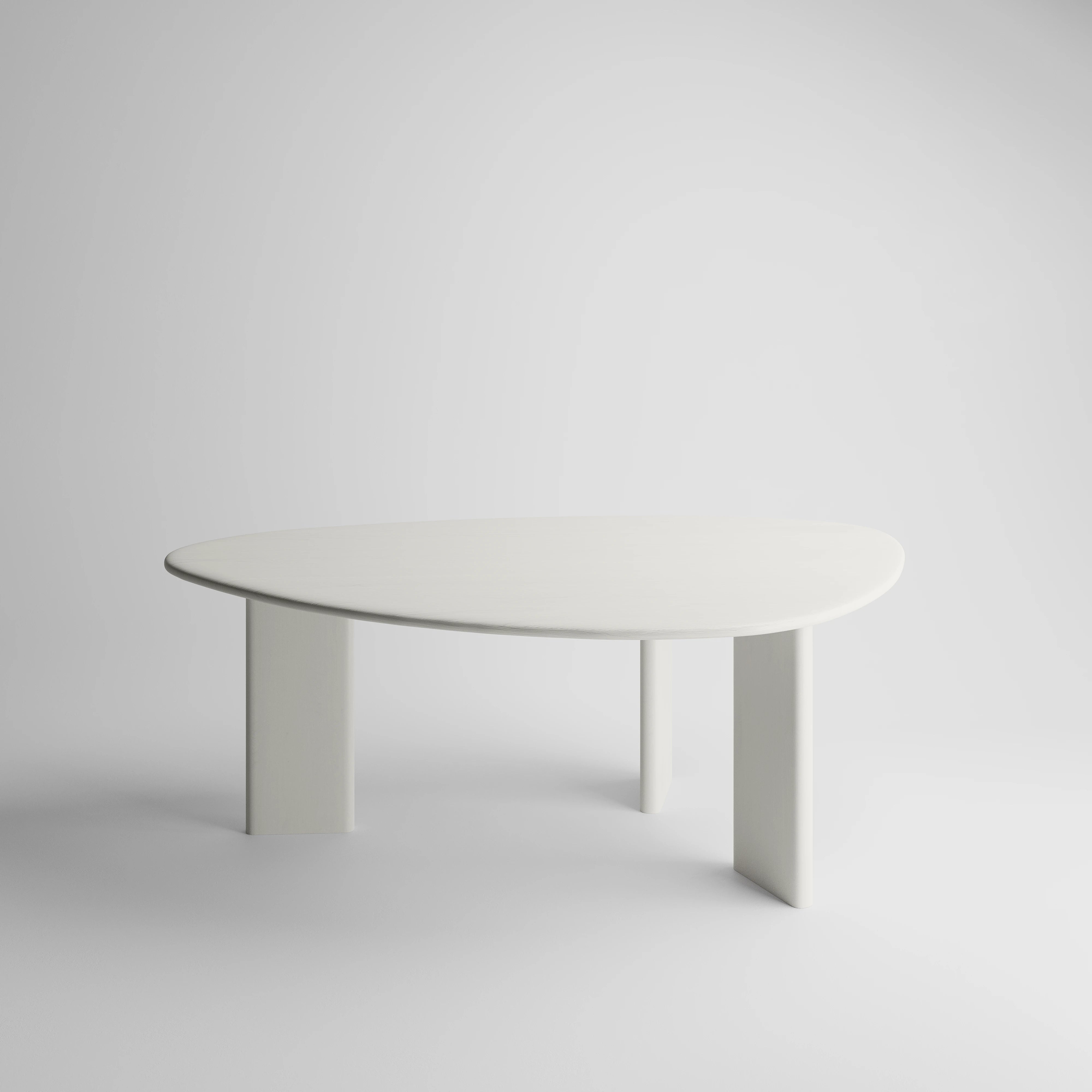 NAVA - Organic Shape White Oak - Massive Table