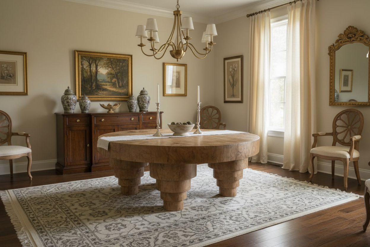 MAMMUT - Organic Shape Poplar Burl - Coffee Table