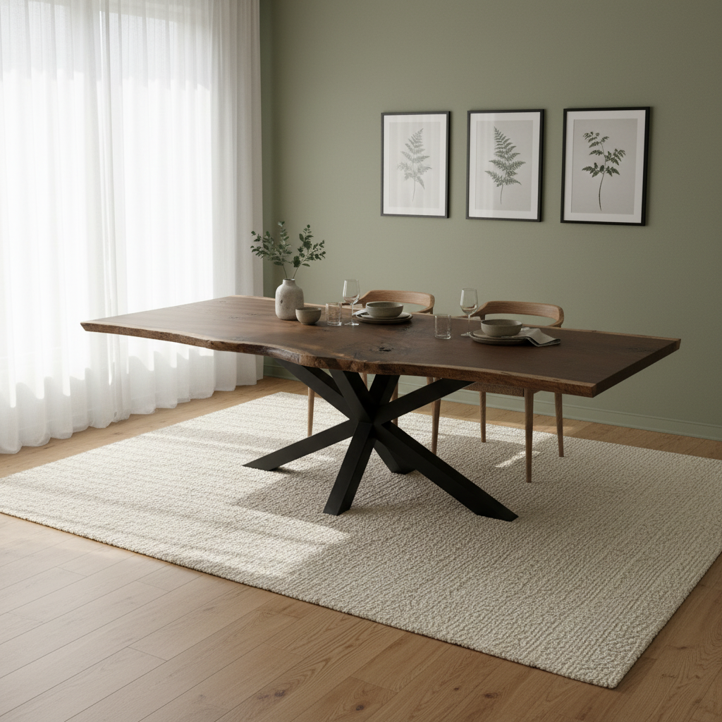 SMOKED WILD-OAK - T17 - 264 x 81-93 x 6cm