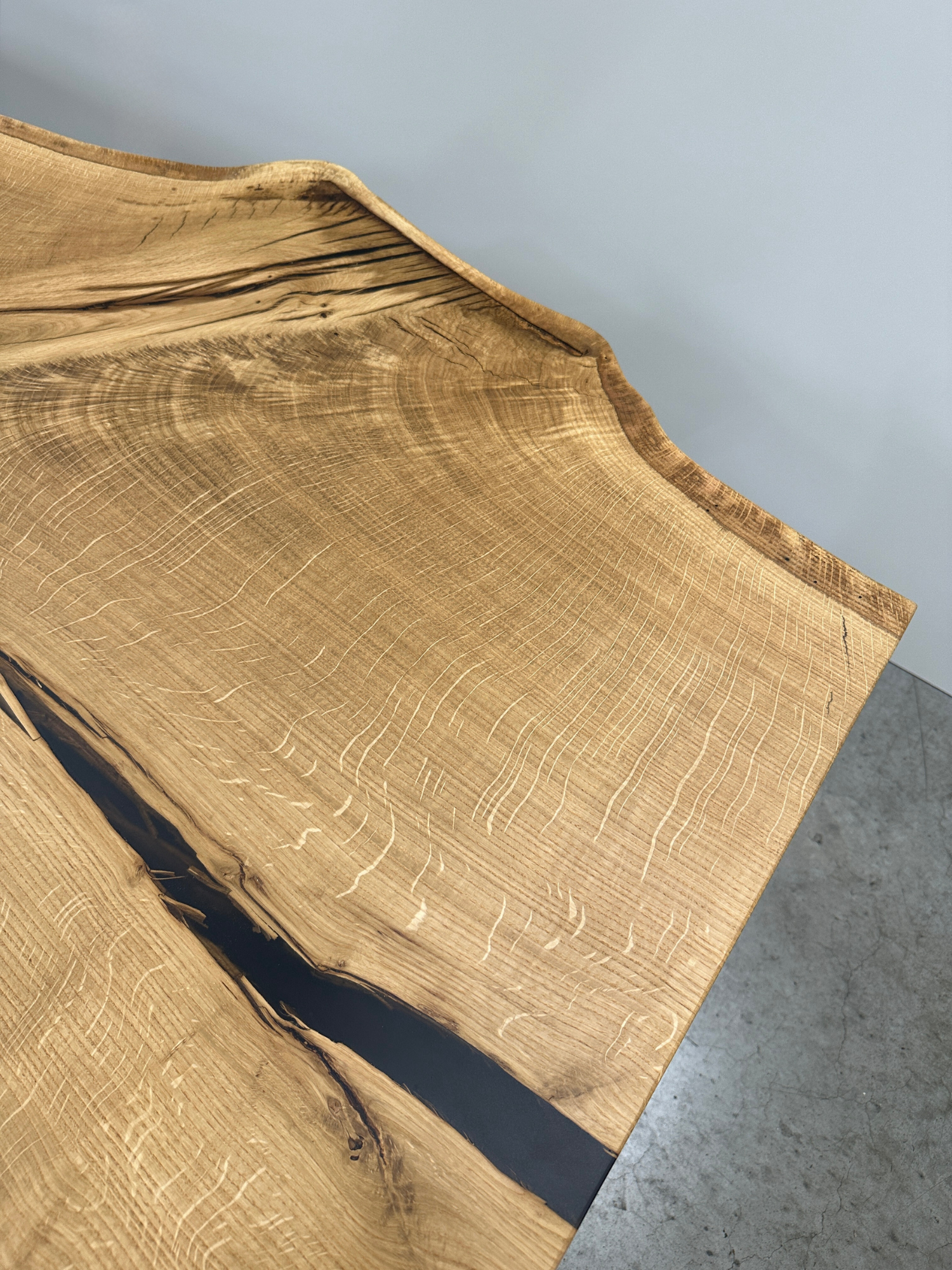 ROBLE SILVESTRE macizo - T13 - 334 x 89 - 103 x 6,5 cm