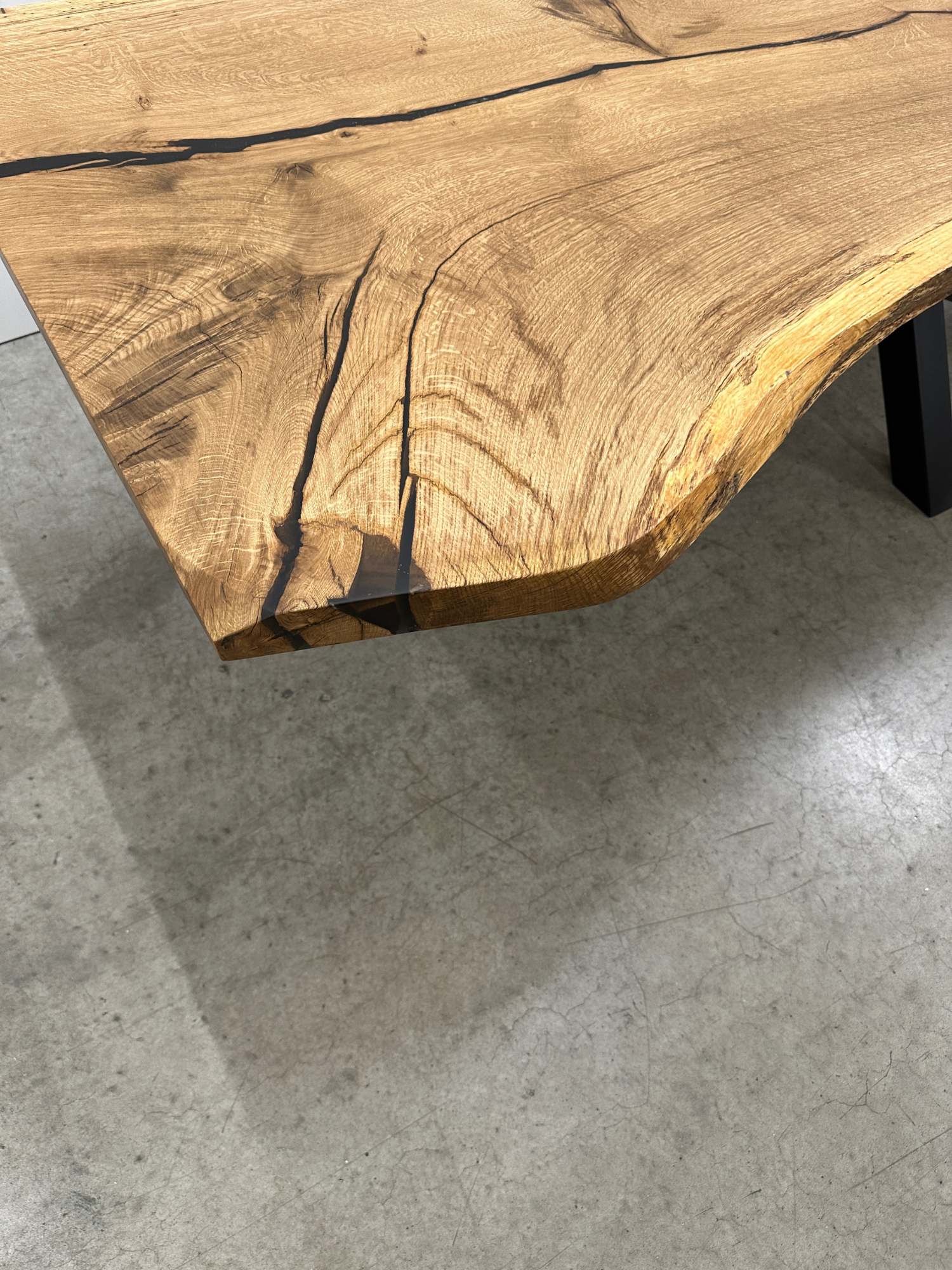 Roble silvestre macizo - T27 - 260 x 82 x 100 x 5 cm