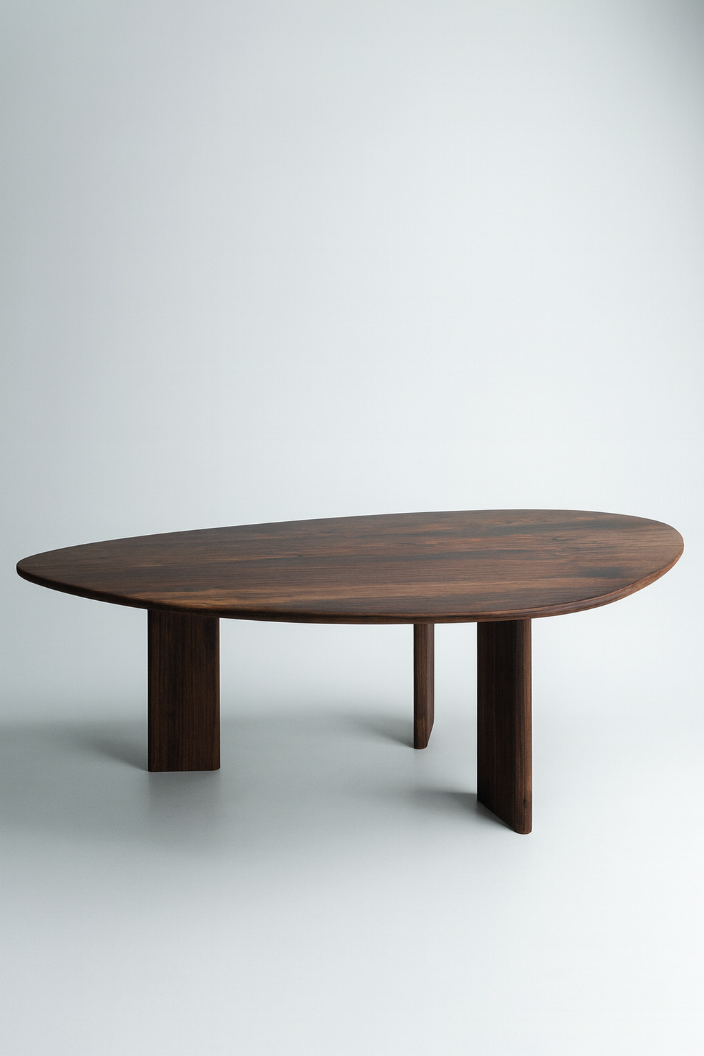 NAVA - Organic Shape Smoked Oak - Massive Table