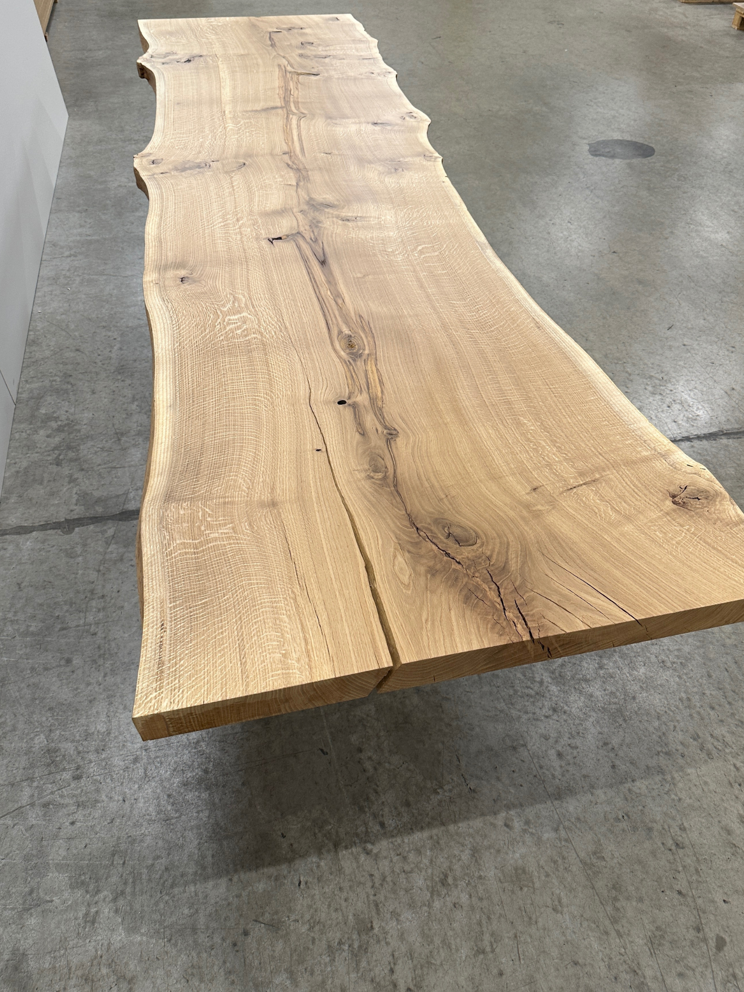 ROBLE SILVESTRE macizo - T15 - 340 x 89 - 103 x 6,5 cm