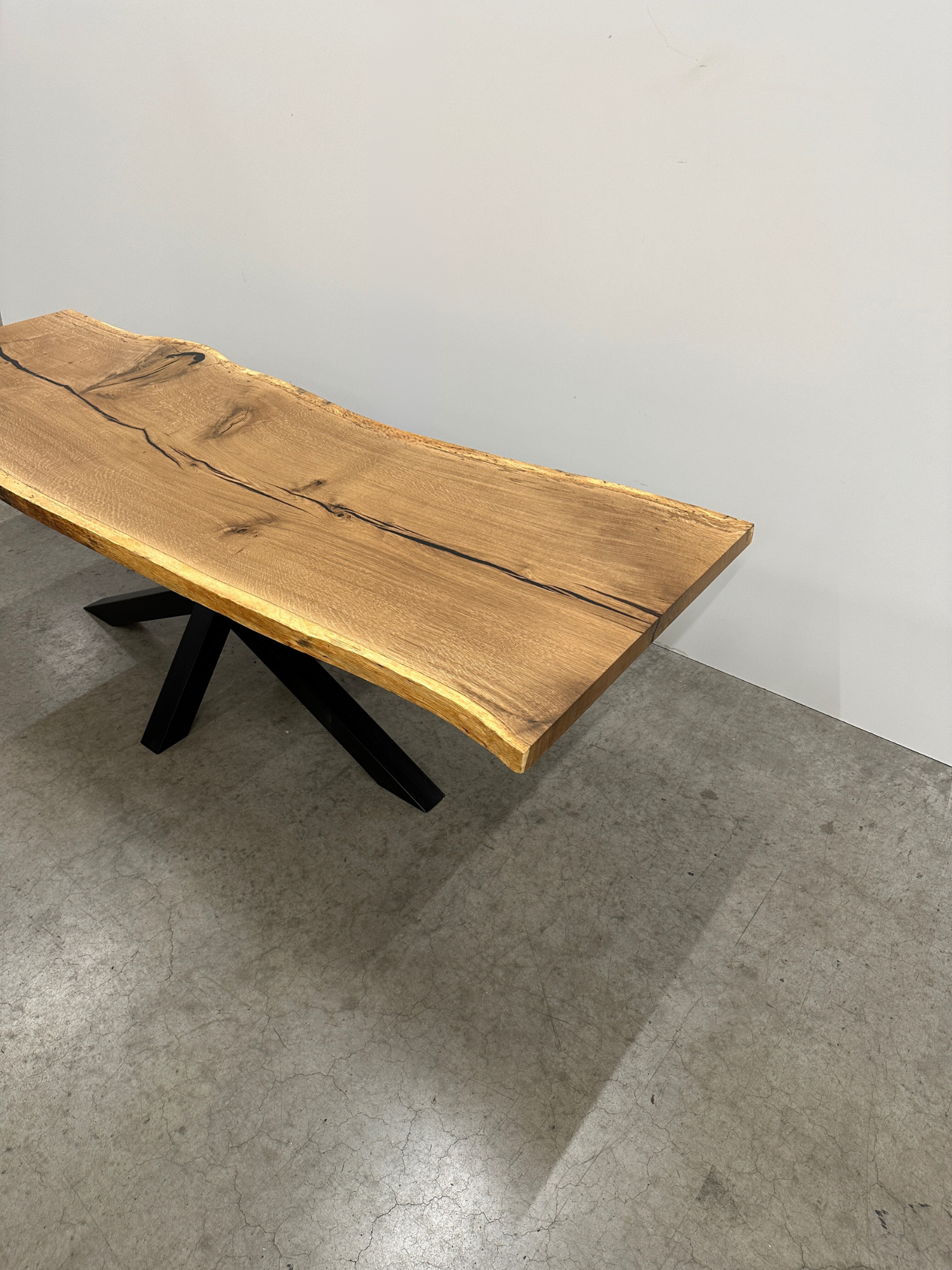 Roble silvestre macizo - T27 - 260 x 82 x 100 x 5 cm