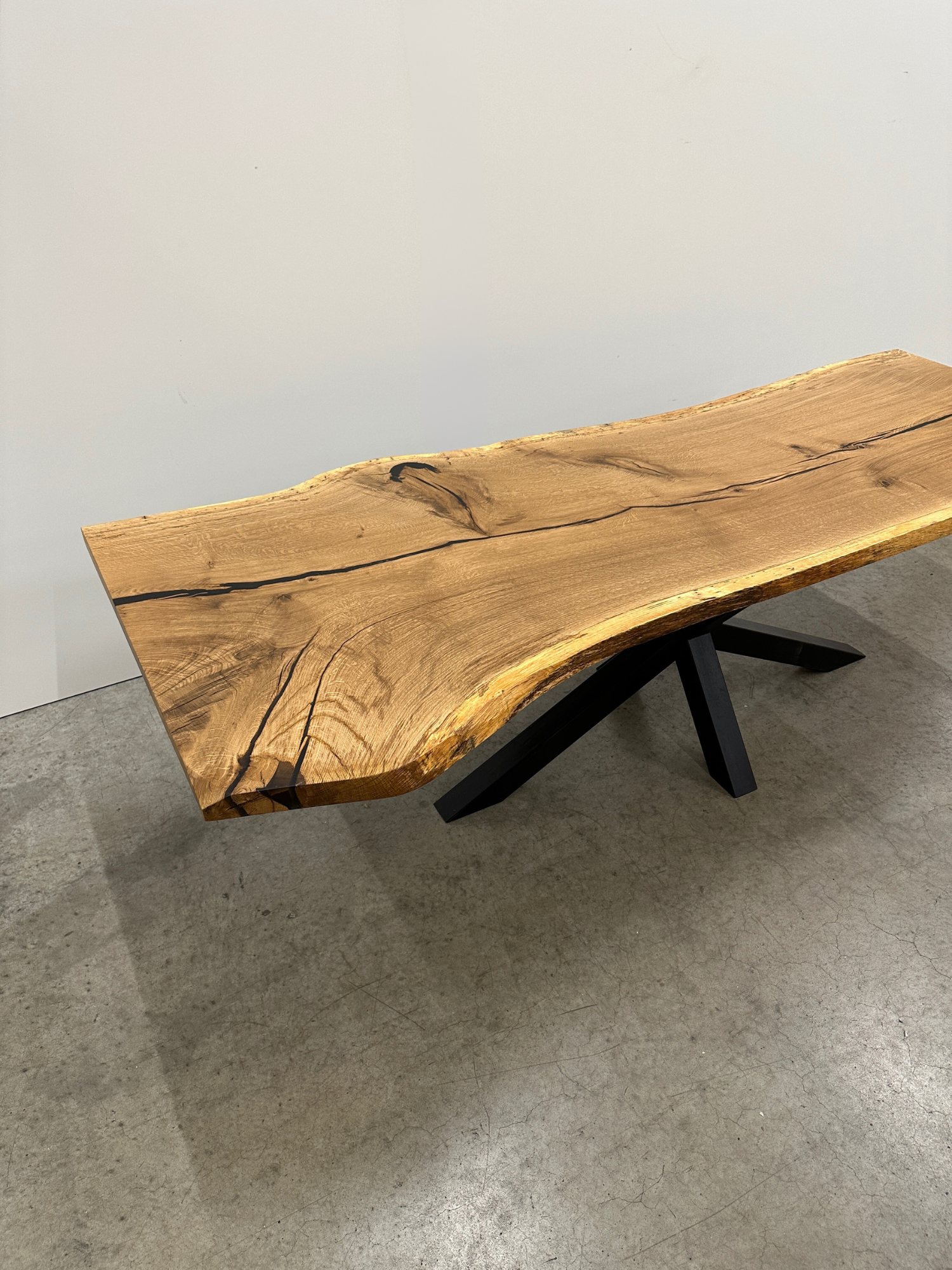 Roble silvestre macizo - T27 - 260 x 82 x 100 x 5 cm