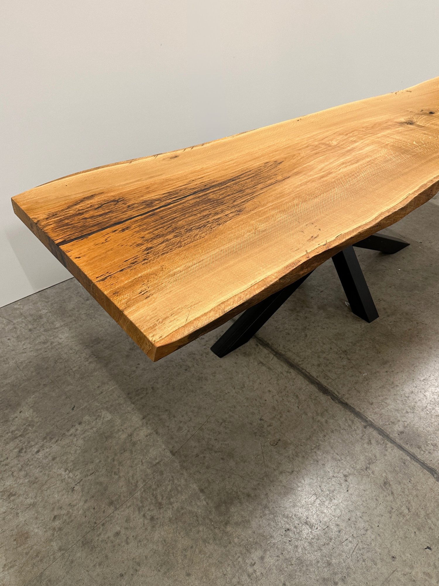 Massive Wild-Schwarz-Eiche - T14 - 270 x 82 x 90 x 7cm