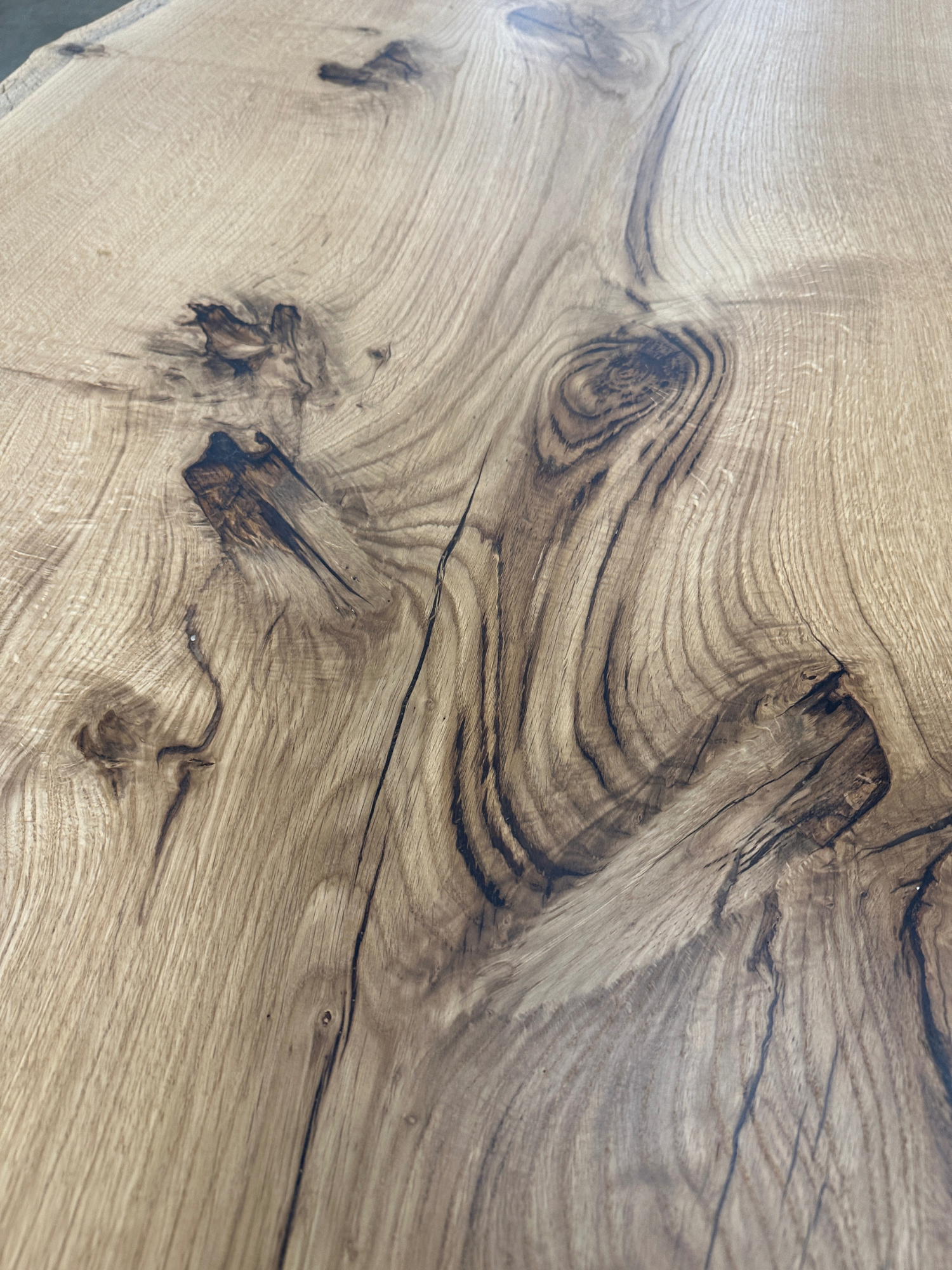 Roble silvestre macizo - T24 - 250 x 90 x 6