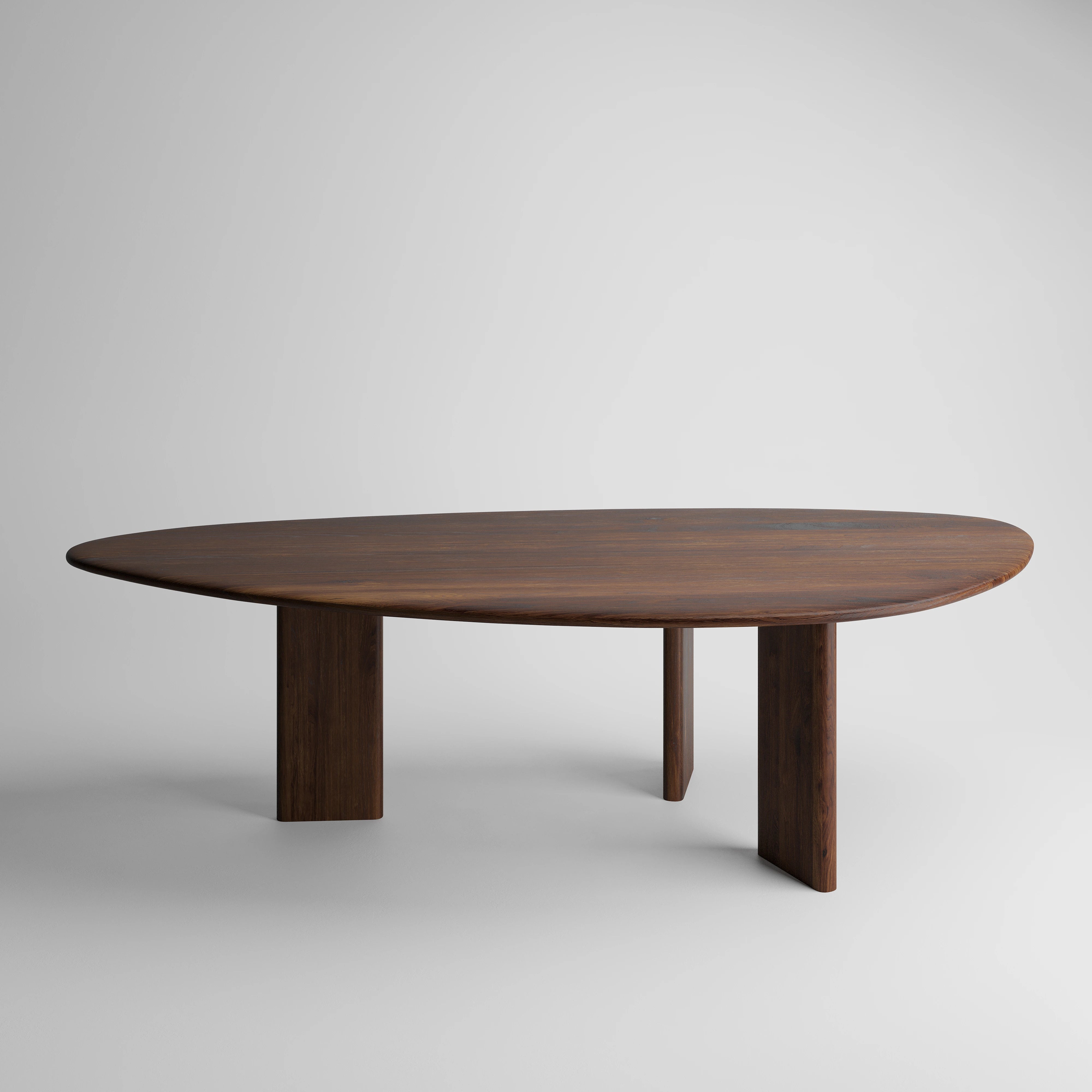 EVO dining table smoked oak