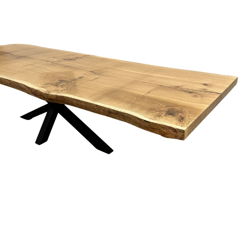 Solid WILD-DARK-OAK - T11 - 326 x 105-133 x 6,5cm