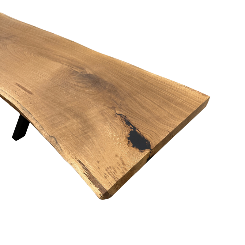 Solid WILD-DARK-OAK - T10 - 278 x 96-98 x 7cm