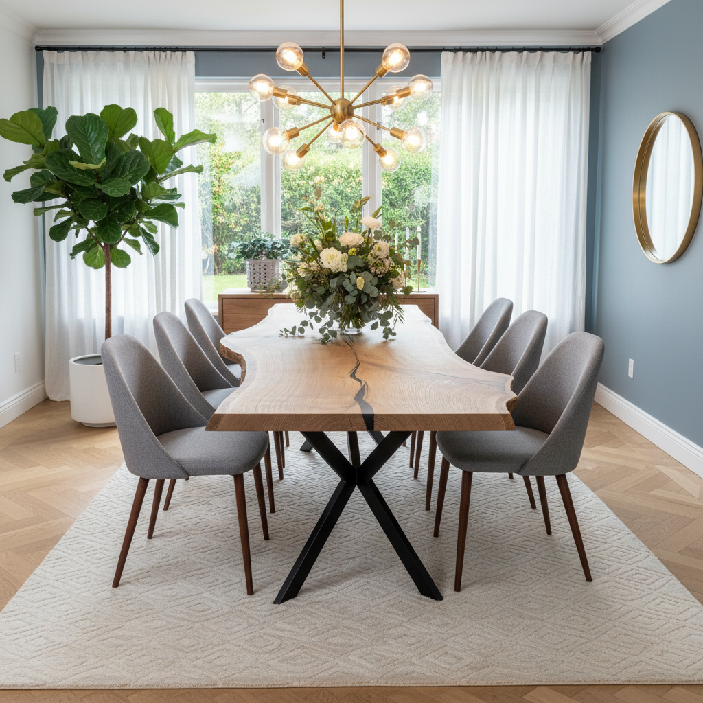 Solid WILD-OAK - T13 - 334 x 89 - 103 x 6,5 cm