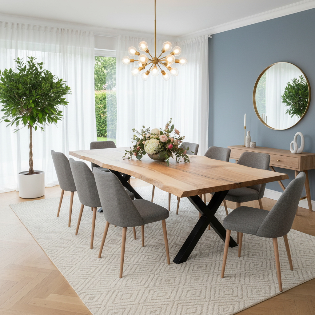 Solid WILD-OAK - T6 - 279 x 81-91 x 5cm