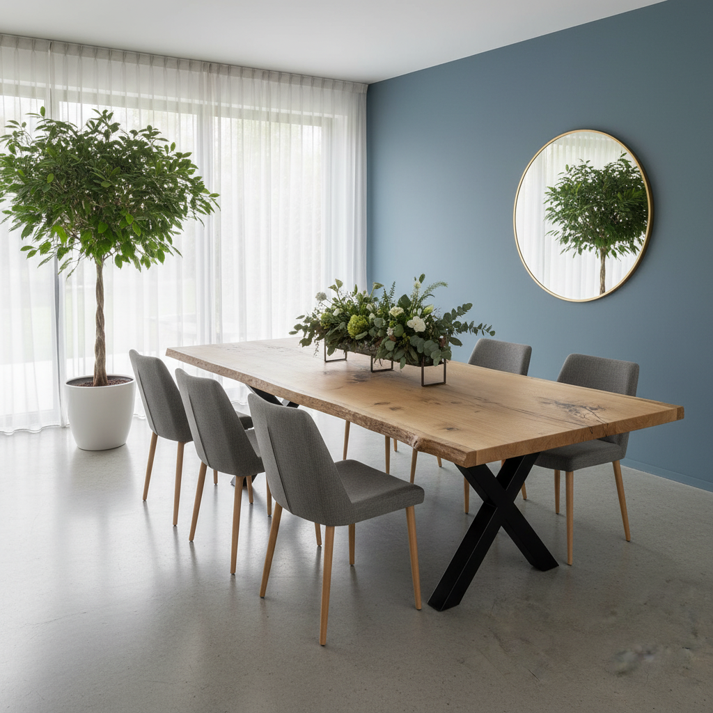 Solid WILD-OAK - T4 - 275 x 90-94 x 6cm