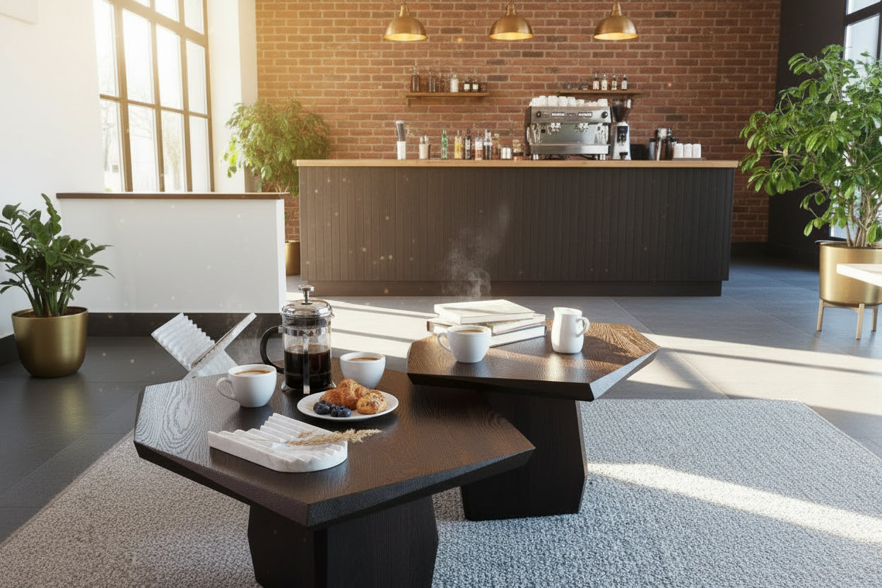 VOCO coffee table smoked oak