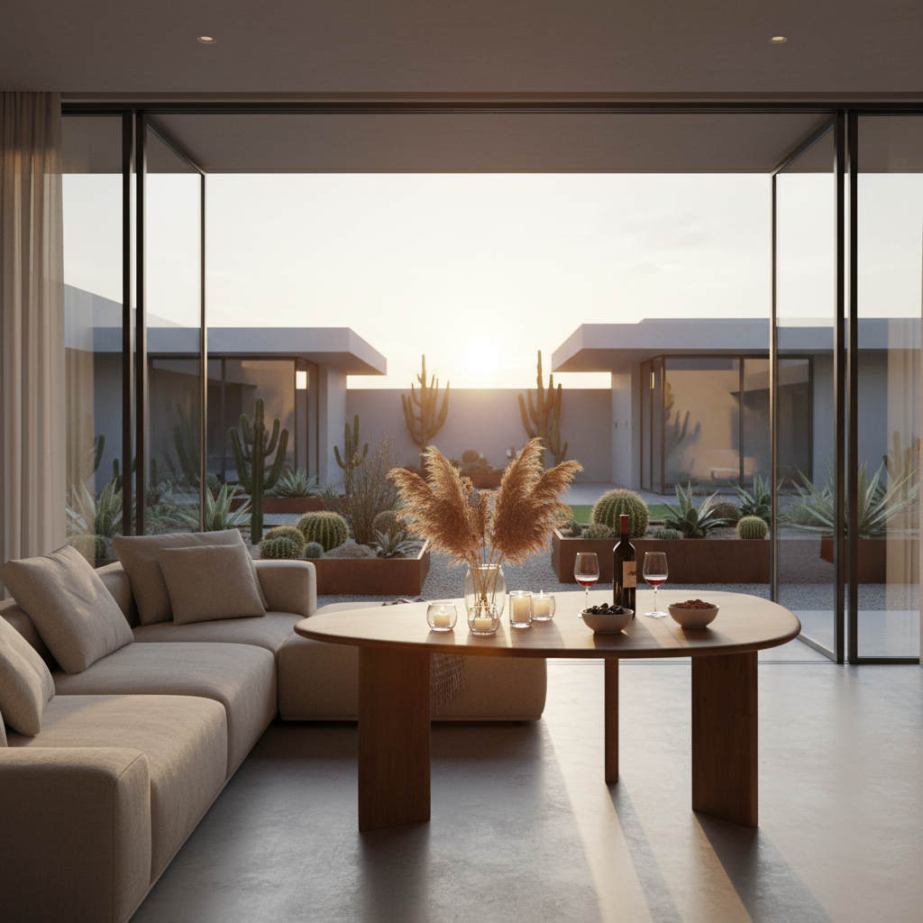 NAVA - Organic Shape Natural Oak - Massive Table